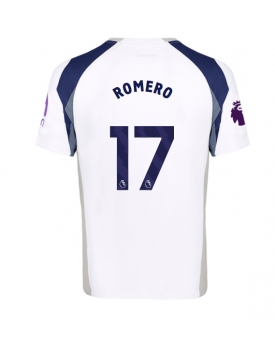 Tottenham Hotspur Cristian Romero #17 Maglia Gara Casa Repliche 2025-26 Maniche Corte